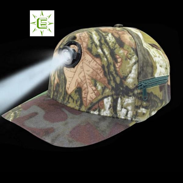 led baseball cap light