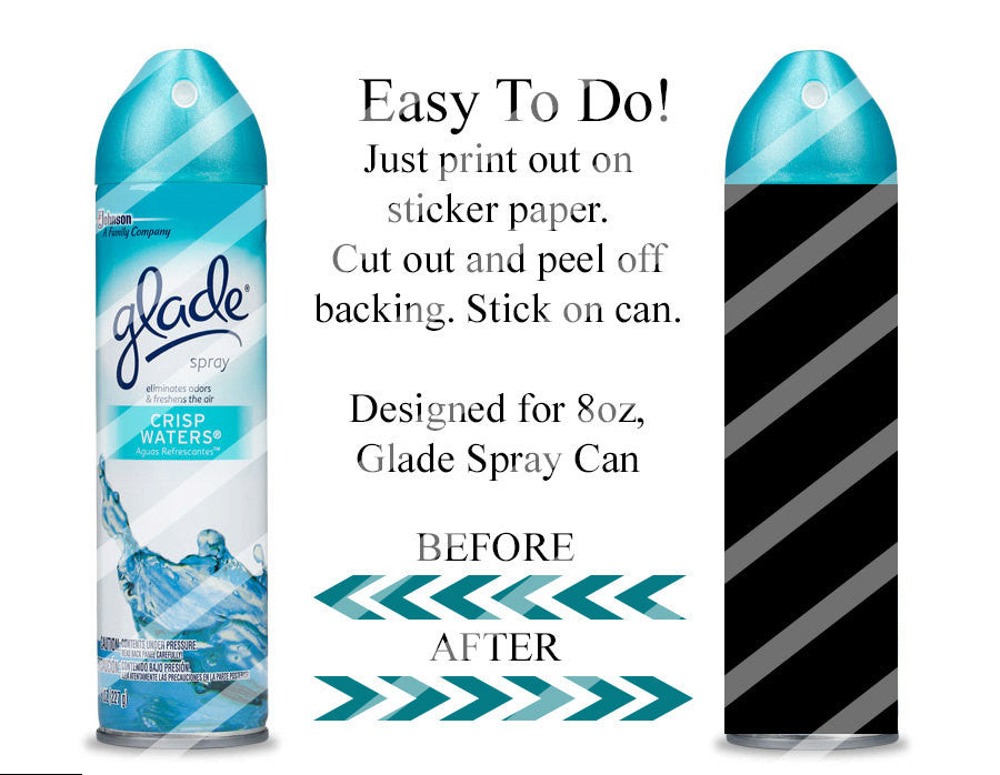 Download Air Freshener Label Wrapper Preview Template Instant Download PSD and - Quite Possibly Perfect ...