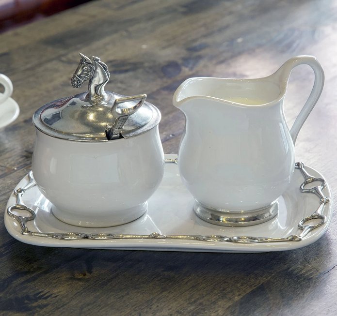 Cheval Fine Porcelain Dinnerware - Equine Luxuries