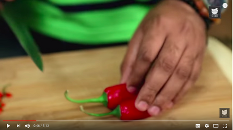 How To Make Chicken Peri Peri - Cut up some ripe mexican serrano chilli peppers