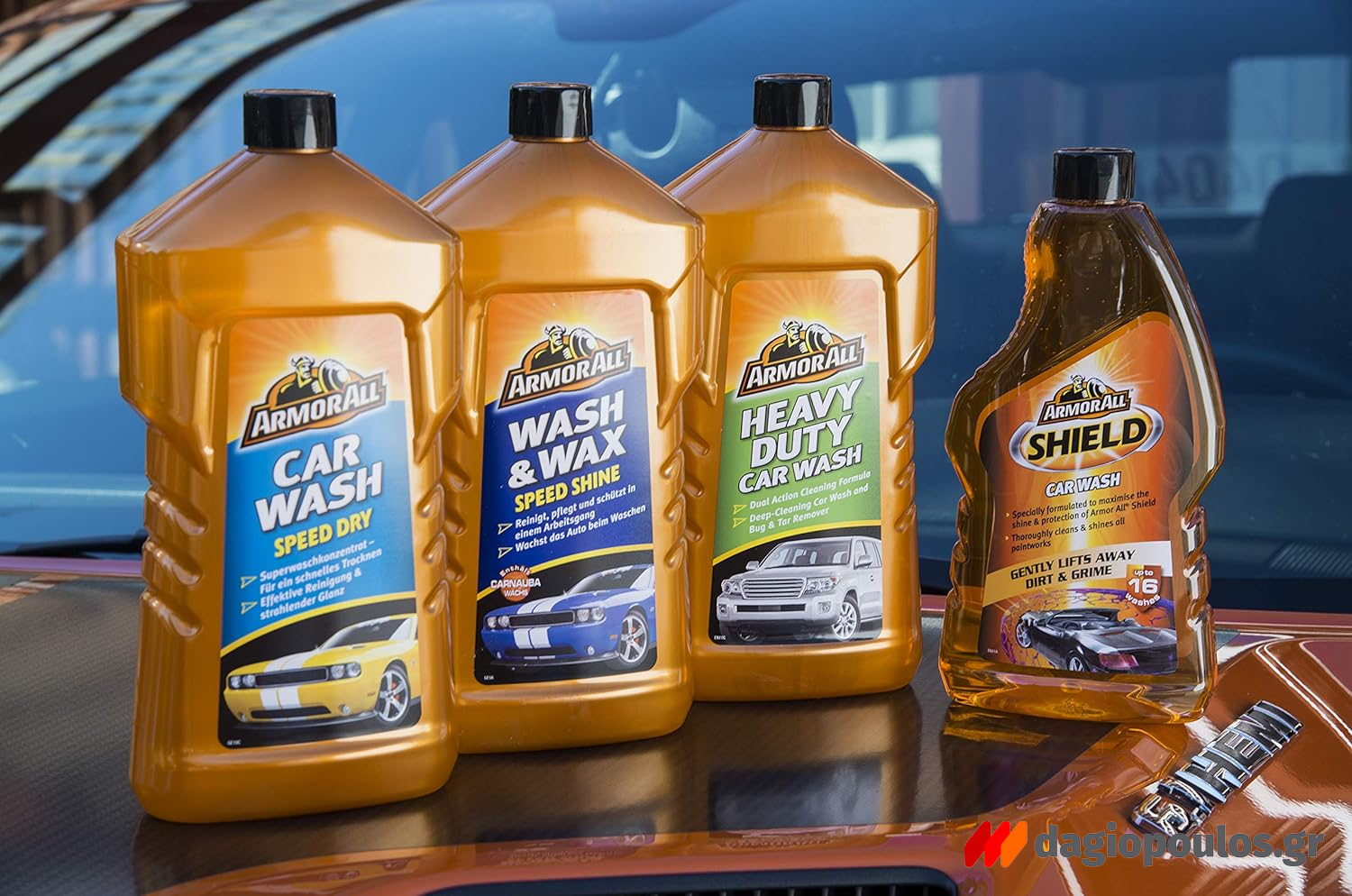 Armor All Speed Dry Car Wash Σαμπουάν Πλυσίματος Με Γρήγορο Στέγνωμα 1lt | Dagiopoulos.gr