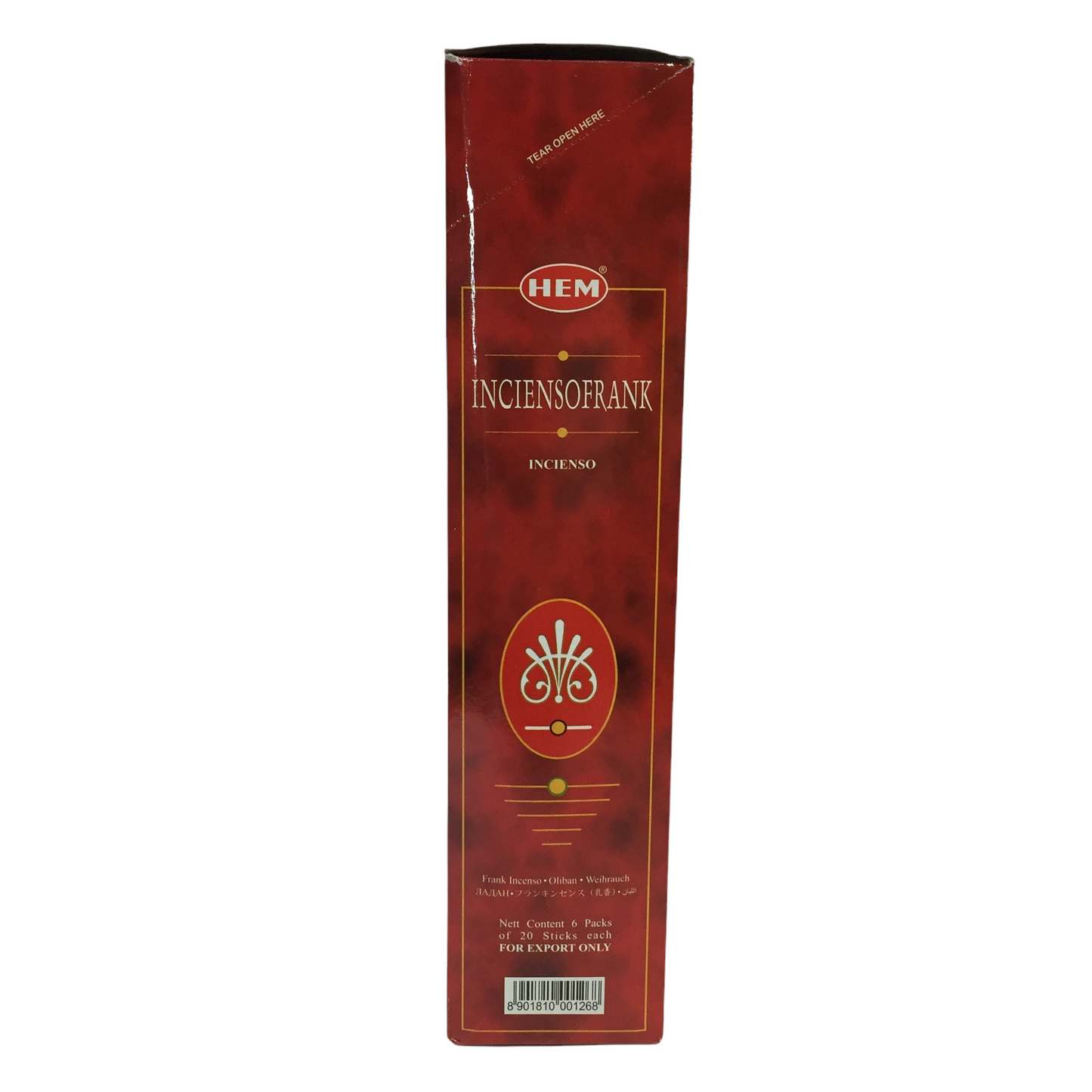 HEM® Frankincense Incense | 6 Packs - 20 Sticks Each