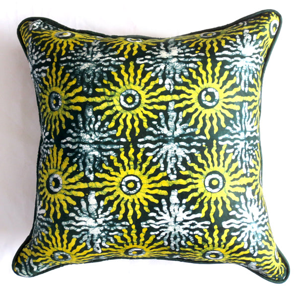 Embroidered African Asoke 18x18 Pillow Cover – noraokafor