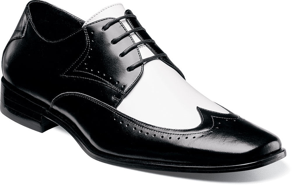 Atticus Two-Tone Wing Tip Oxford by 