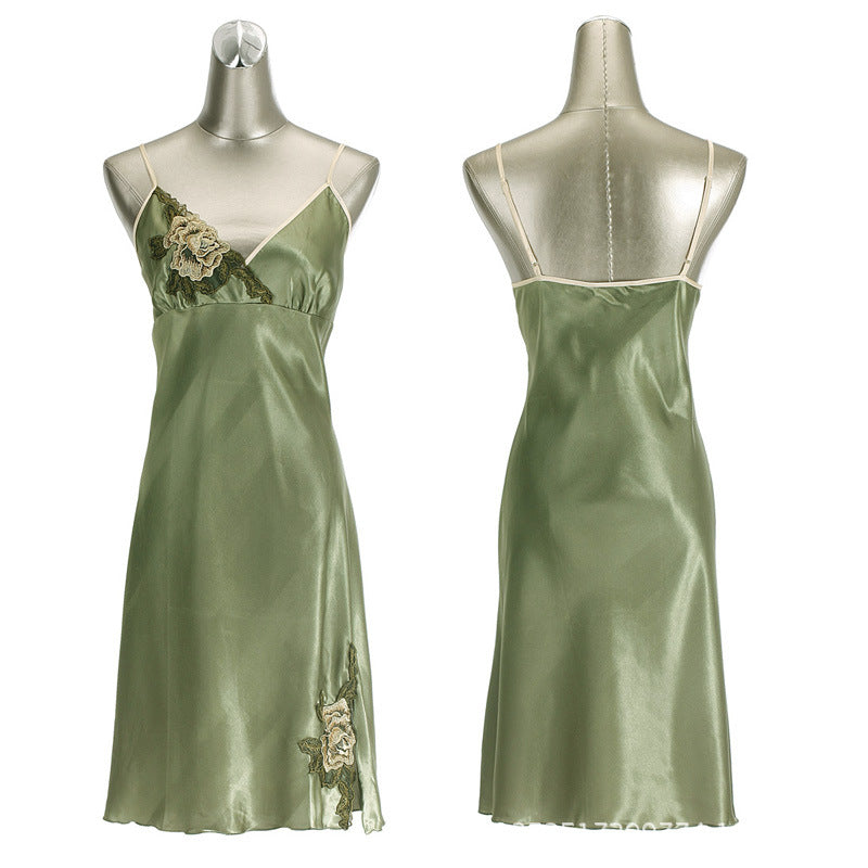 silk nightgowns slip on dress