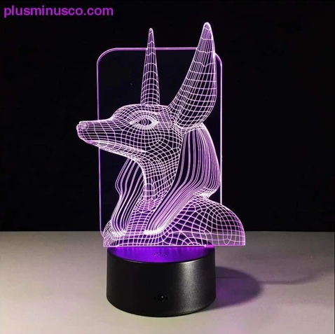 Lampada illusione 3D