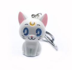 sailor moon luna cat cute keychain 