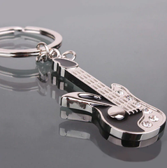 electric guitar keychain 