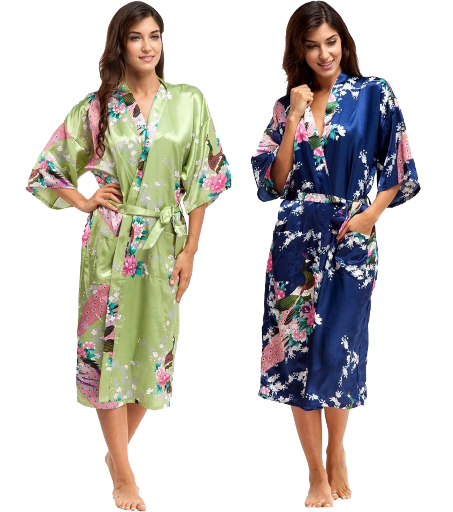 silk robe women