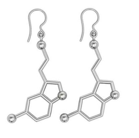 serotonin earrings 