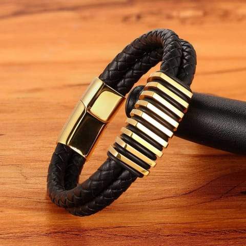 Estilo Clássico Simulação Construção Forma Aço Inoxidável Luxo Masculino