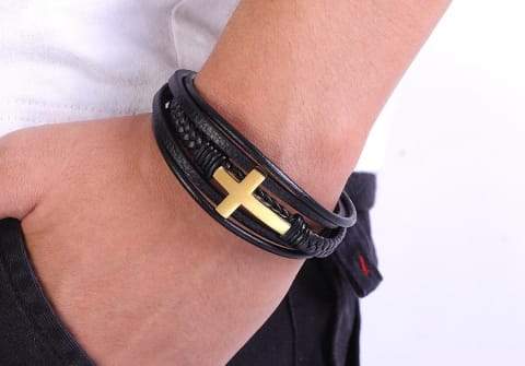 leather bracelet for men