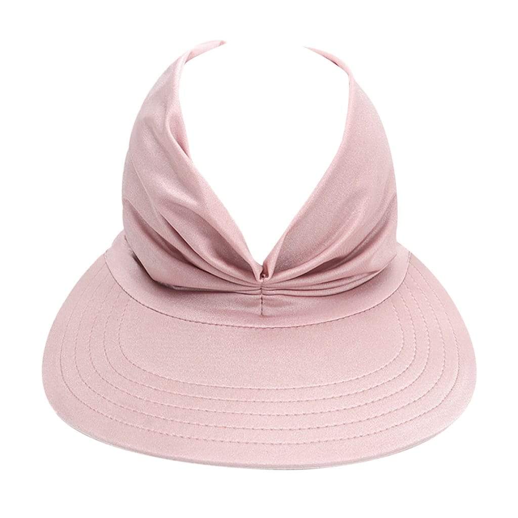 Summer Hat women’s Sun Visor Anti-ultraviolet Elastic Hollow Top