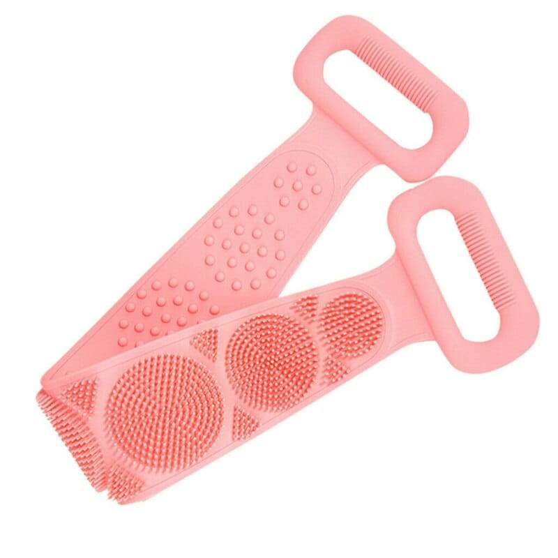 Bath Artifact Shower Silicone Body Brush Belt Exfoliating Wash