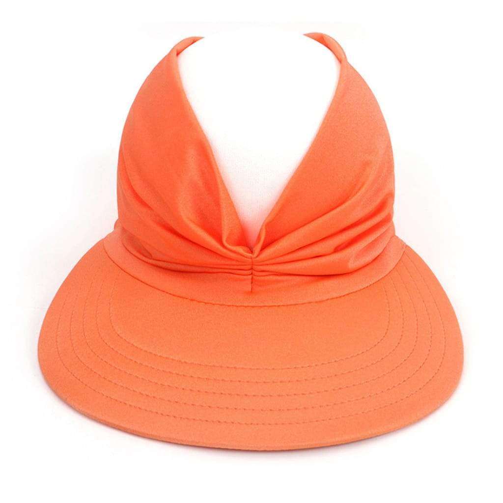 Summer Hat women’s Sun Visor Anti-ultraviolet Elastic Hollow Top