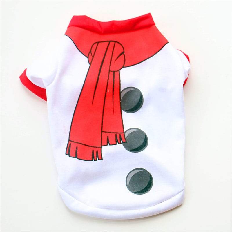 Christmas Dog Clothes Cotton Pet Clothing