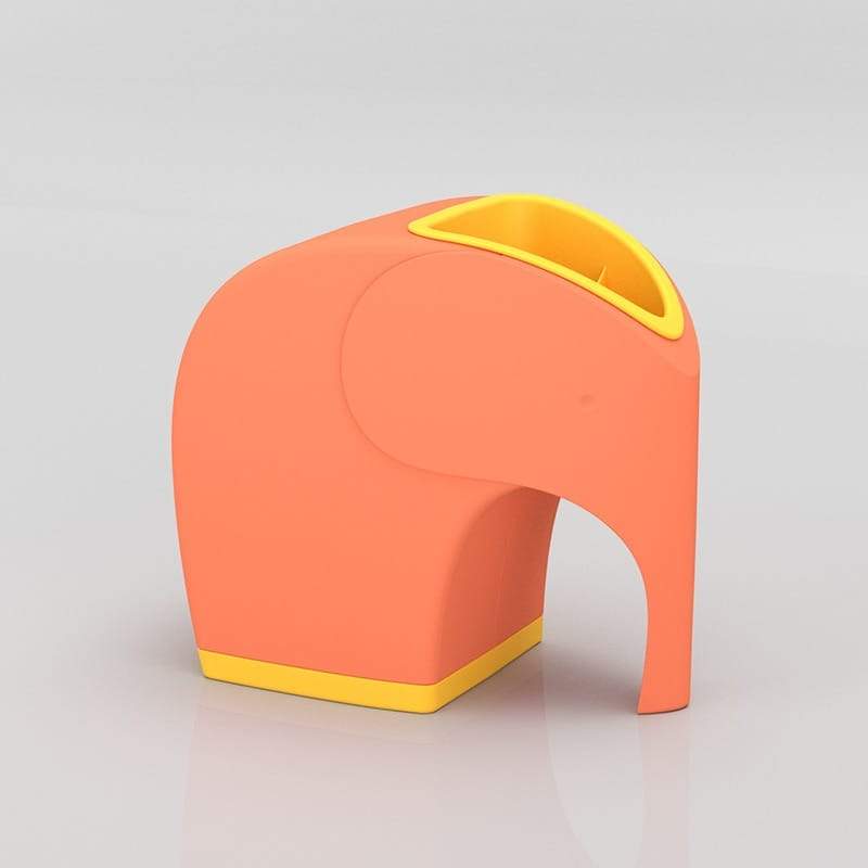 Elephant Multi-function Pumping Tissue Box Storage Roll Paper Remote 