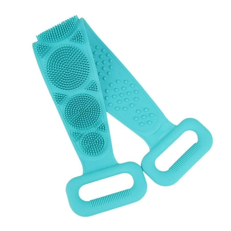 Bath Artifact Shower Silicone Body Brush Belt Exfoliating Wash