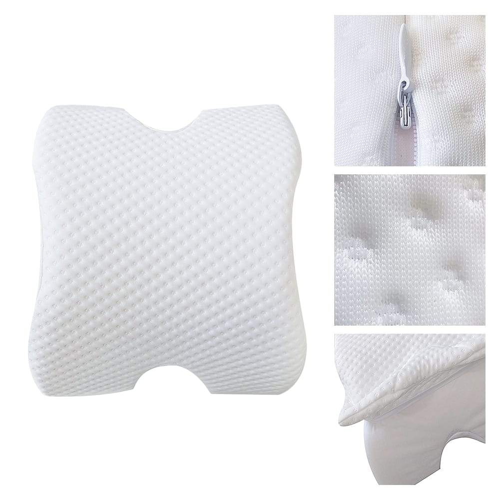 Almohada de espuma viscoelástica Mano anti-presión Seda de hielo Rebote lento