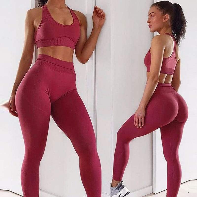 Women’s Seamless Yoga Suit Sportswear Fitness Sport For Women Gym 