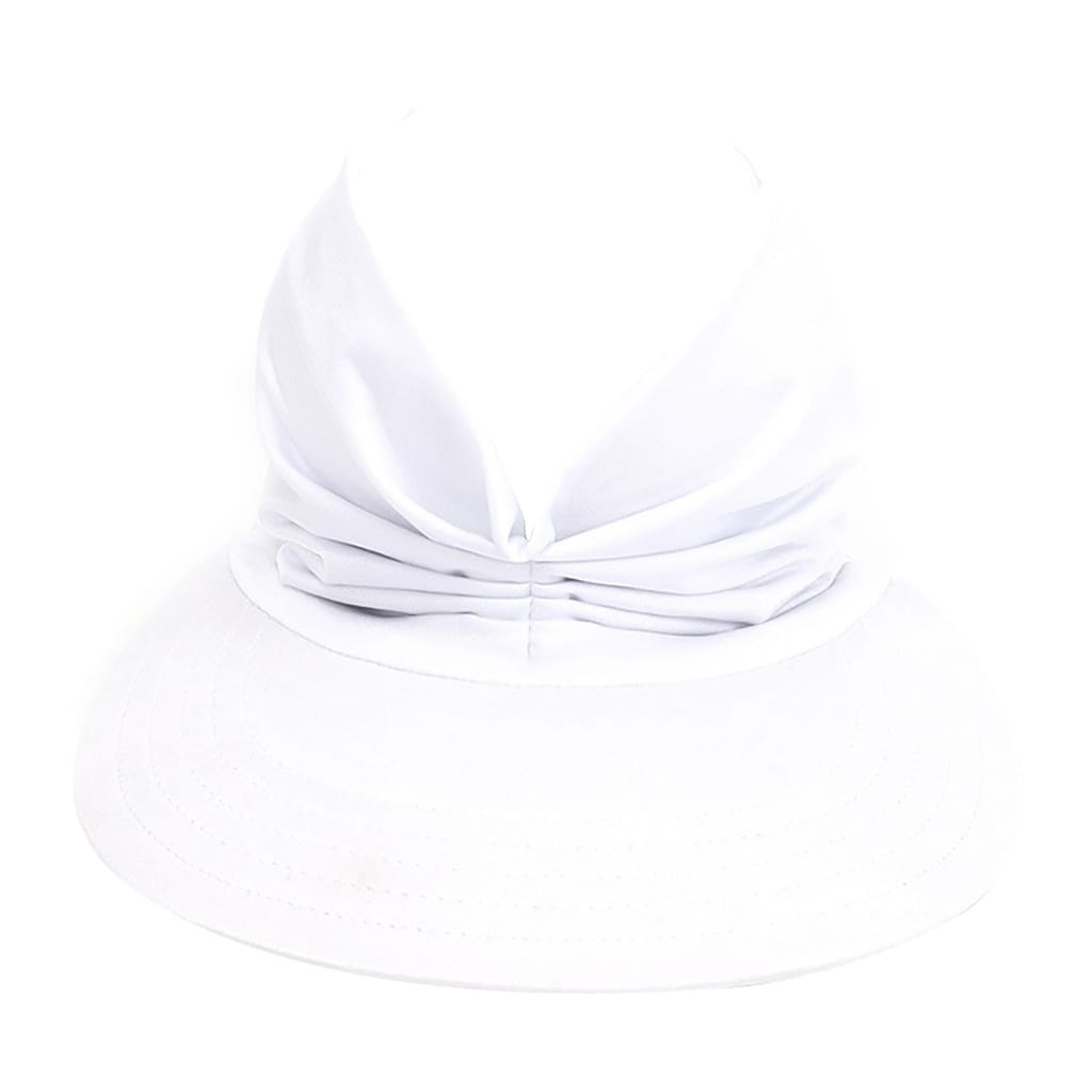 Summer Hat women’s Sun Visor Anti-ultraviolet Elastic Hollow Top