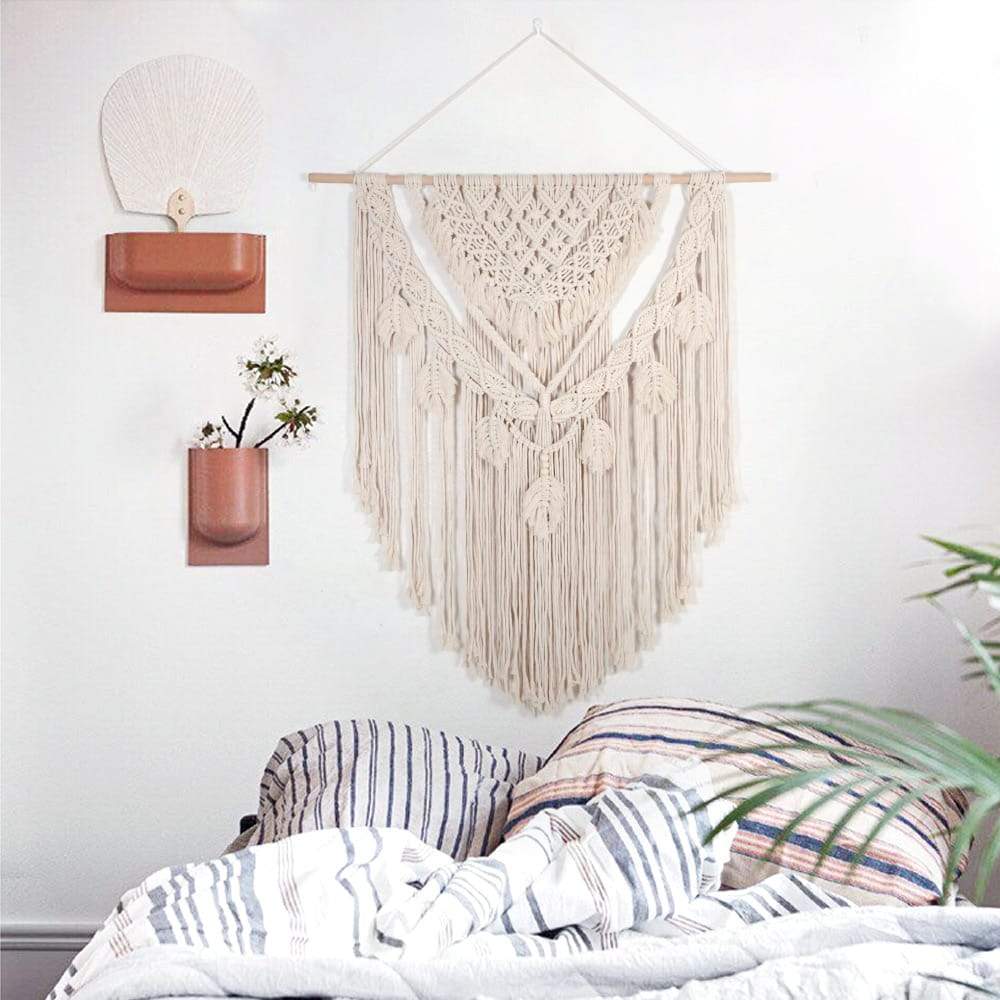 Big Size Macrame Tapestry Wall Hanging Bohemian Chic Handicrafts Woven