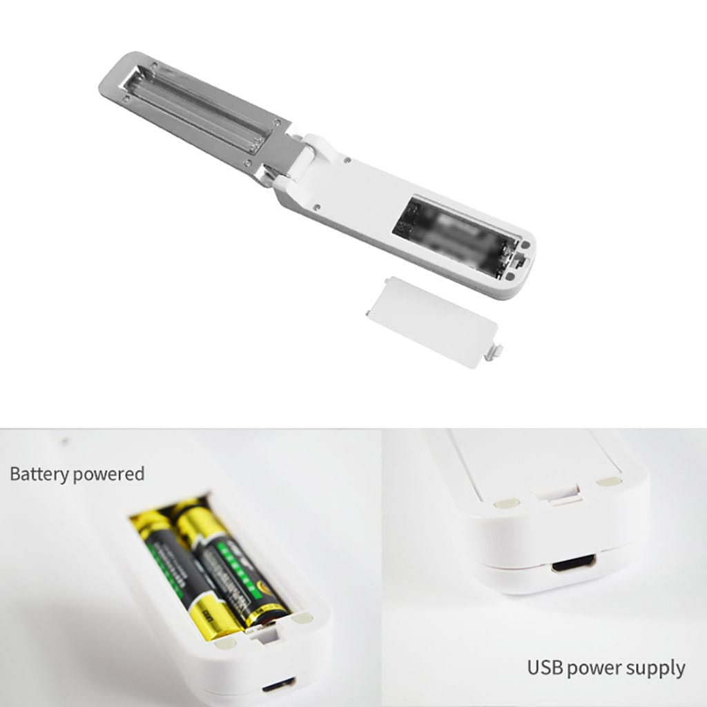 3W ultraviolett-UV-sterilisaatori valgus Kokkupandav steriliseerimislambi valgus