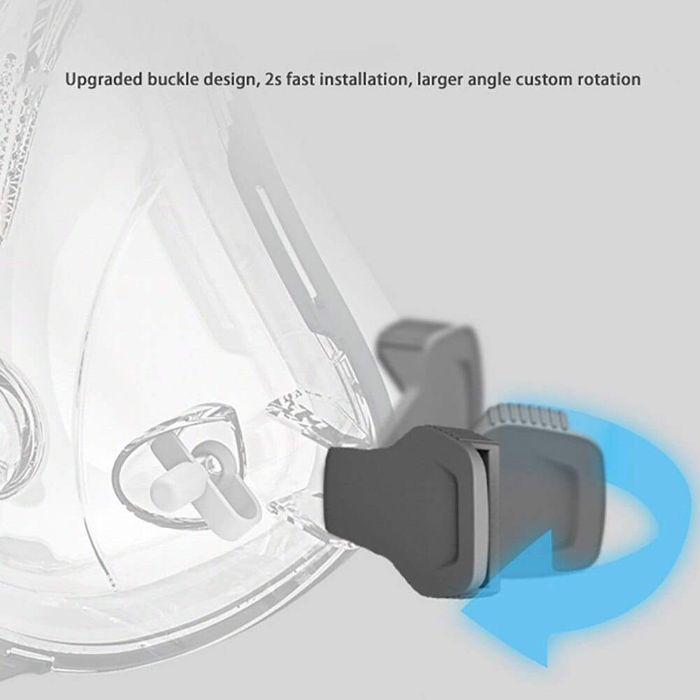 Universal F1B Full Face Nasal Mask Headgear For CPAP BIPAP Machine 