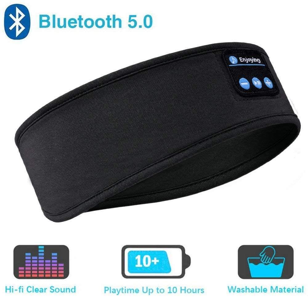 Slušalice za spavanje Bluetooth traka za glavu, nadogradnja mekog bežičnog spavanja