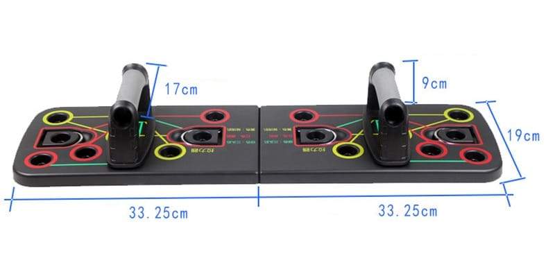 9 σε 1 Push Up Board με Πολυλειτουργική άσκηση Fitness Body Building