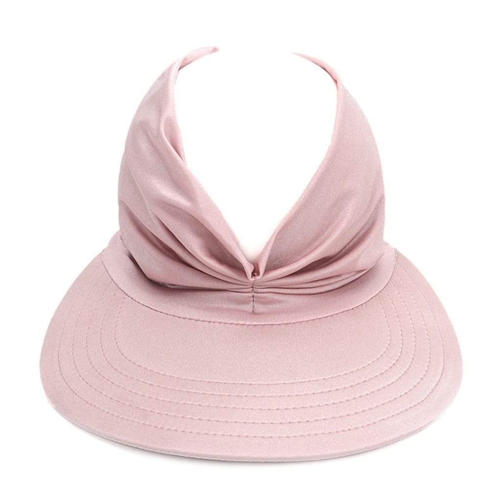 Summer Hat women’s Sun Visor Anti-ultraviolet Elastic Hollow Top