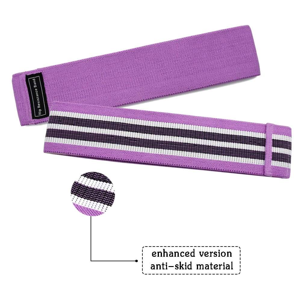 Resistance Bands 3-Piece Set Fitness Rubber Expander Elastic Band For