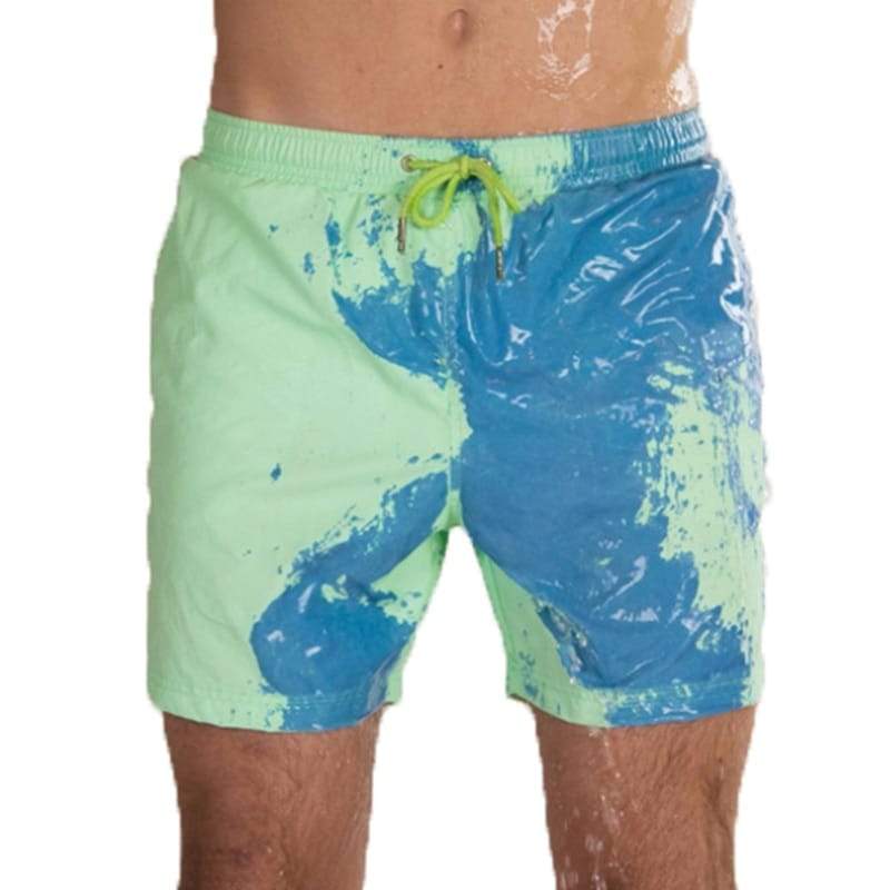 Men Beach Short Quick Dry High Temperature Discoloration Running Gym 