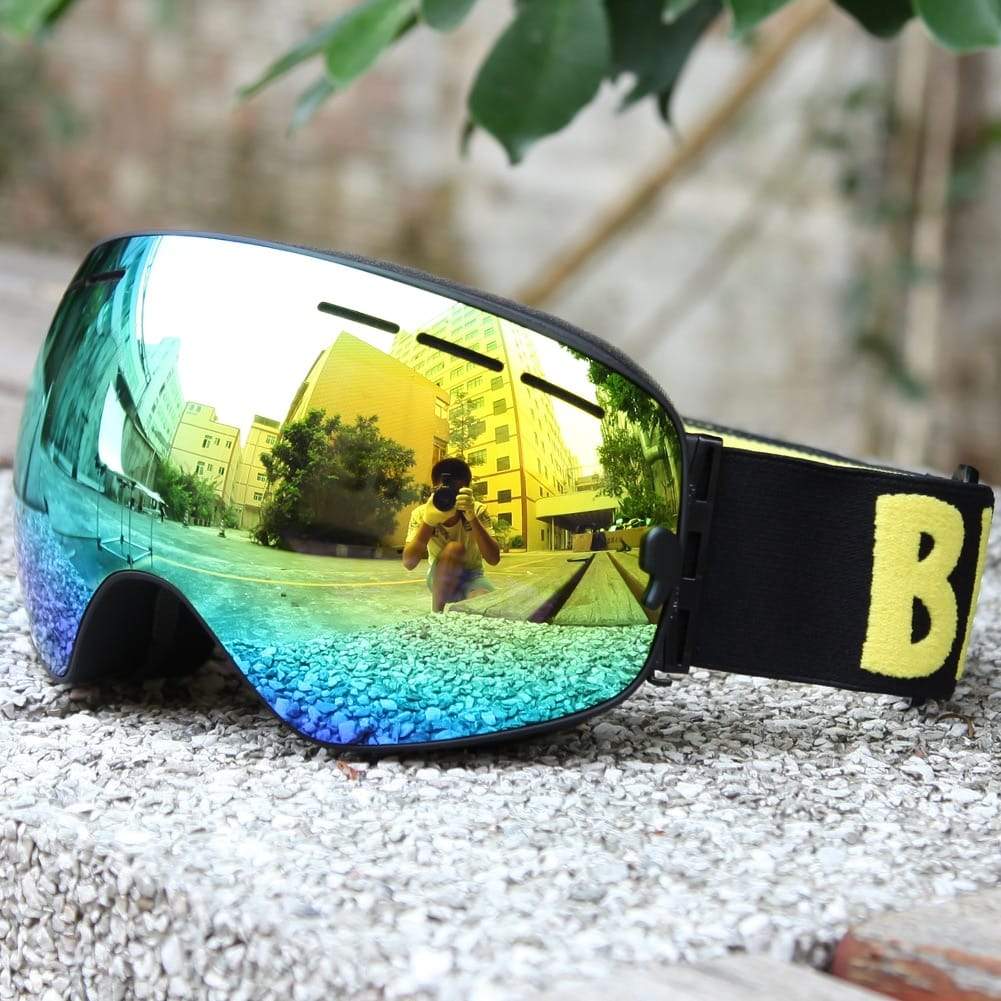 Winter Ski Goggles Double Layers Outdoor UV Protection Anti-fog Unisex