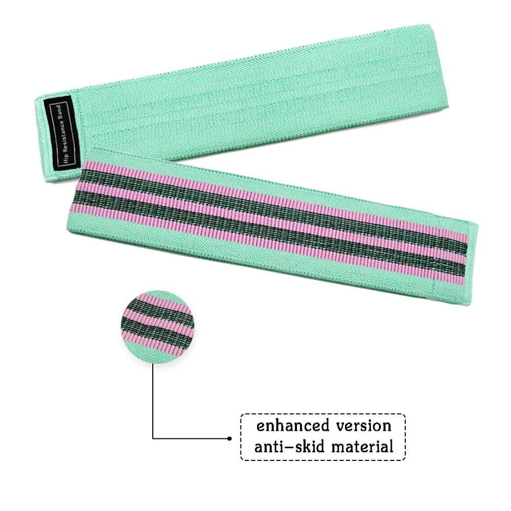 عصابات المقاومة 3-Piece Fitness Rubber Expander Elastic Band For