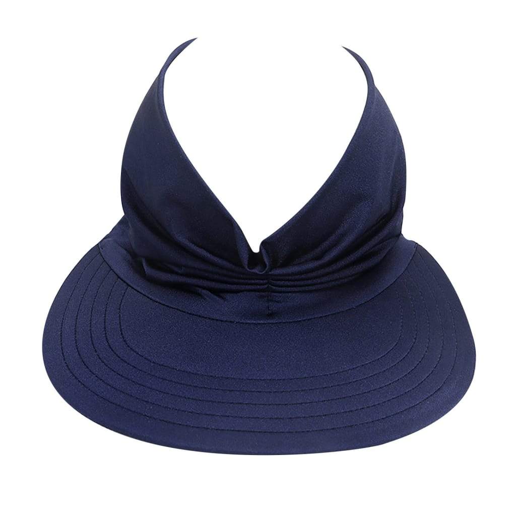 Summer Hat women’s Sun Visor Anti-ultraviolet Elastic Hollow Top