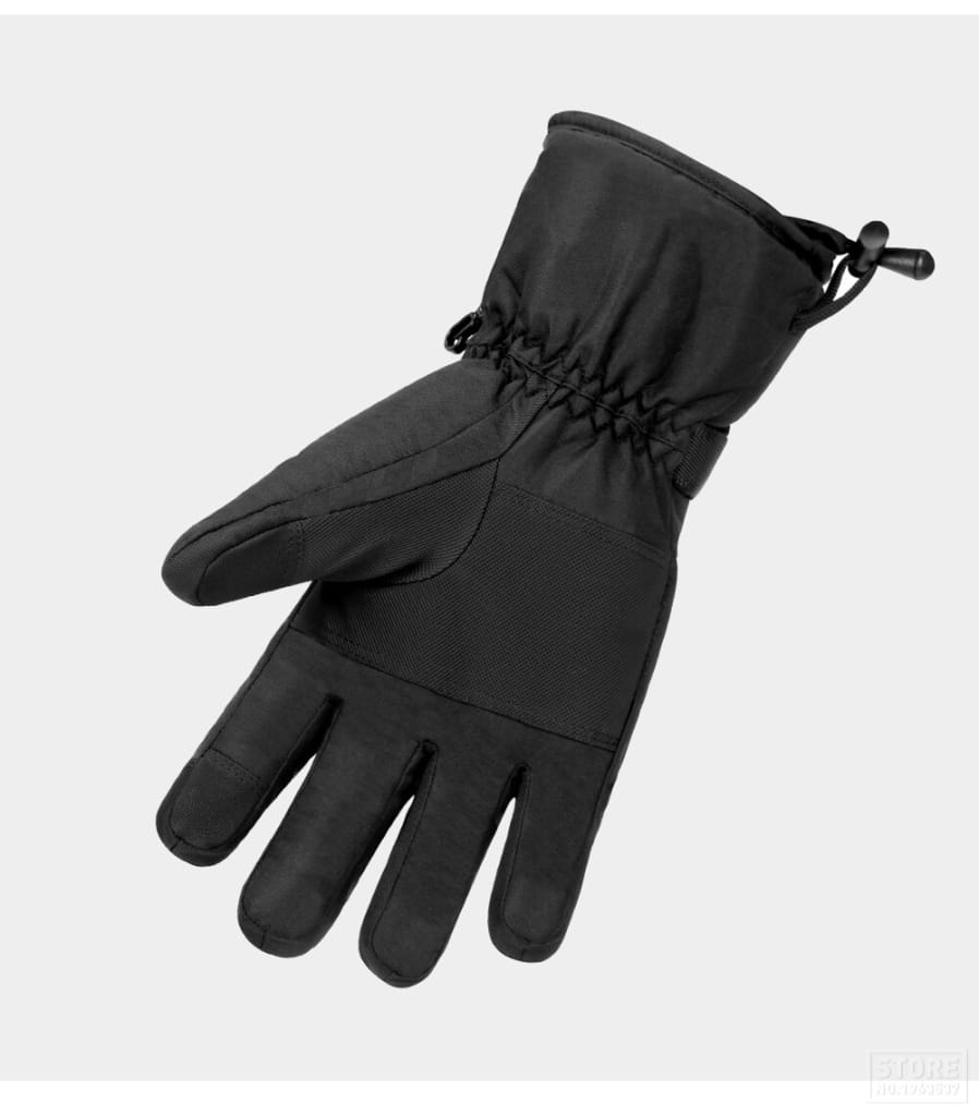 Motorcycle Gloves Waterproof Heated Guantes Moto Touch Screen Battery 