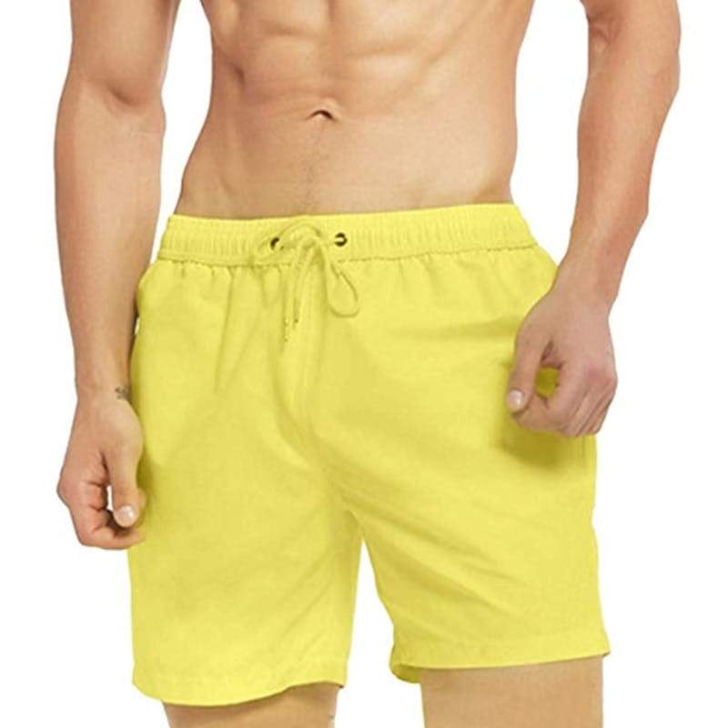 Men Beach Short Quick Dry High Temperature Discoloration Running Gym 