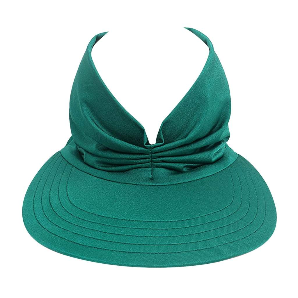 Summer Hat women’s Sun Visor Anti-ultraviolet Elastic Hollow Top