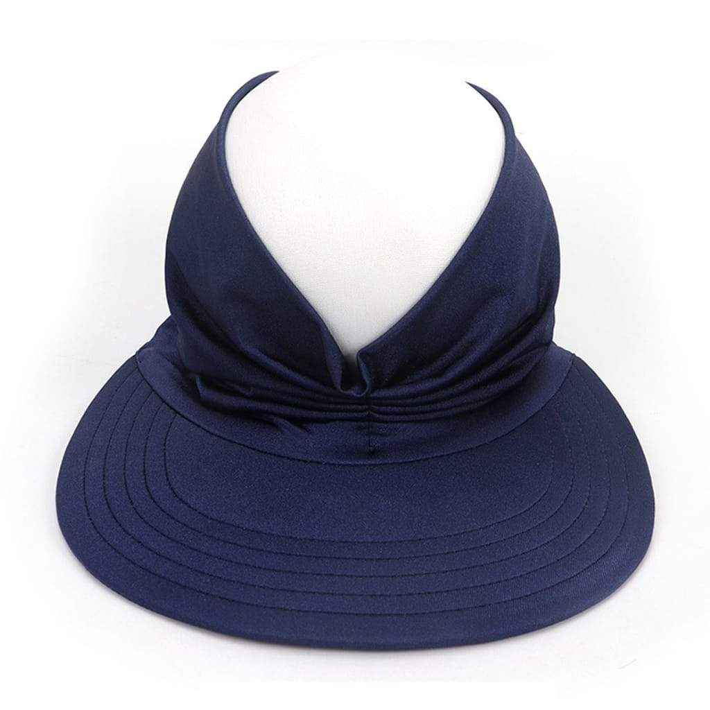 Summer Hat women’s Sun Visor Anti-ultraviolet Elastic Hollow Top