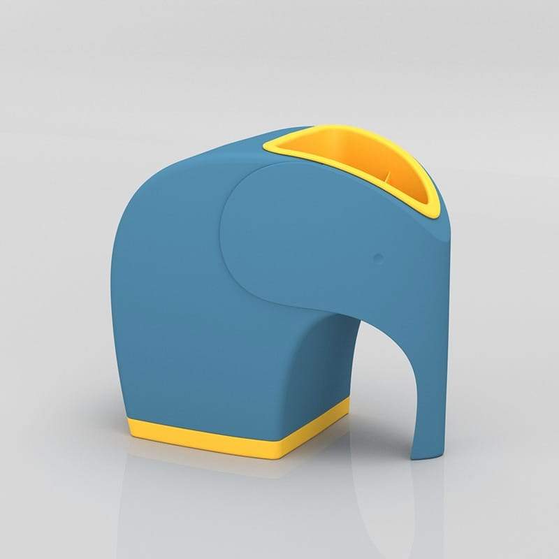 Elephant Multi-function Pumping Tissue Box Storage Roll Paper Remote 