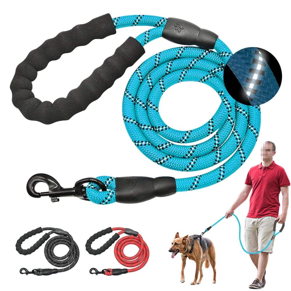 Reflective Dog Pet Leash Rope Nylon Small Dogs Puppy Leashes 150cm 