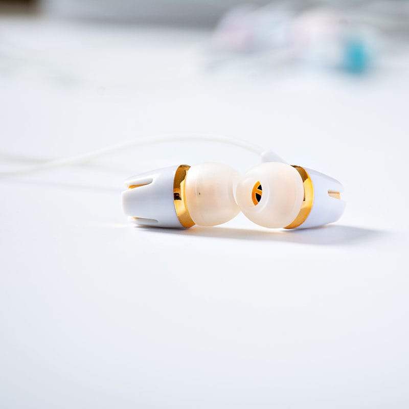 Luminous Headset 3.5mm Plug Wired Glowing Earphone with Mic Volume 