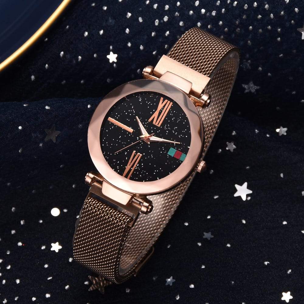 Luna Watch Magnet Milan Starry Mme Shaking Sound Explosion Modèles Spot