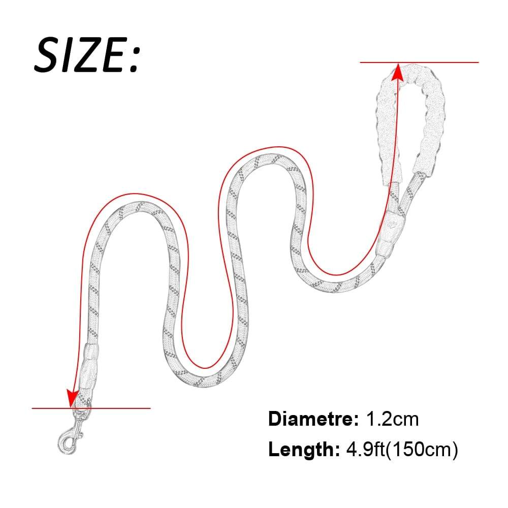عاكس الكلب مقود الحيوانات الأليفة حبل نايلون الكلاب الصغيرة جرو المقاود 150 سنتيمتر