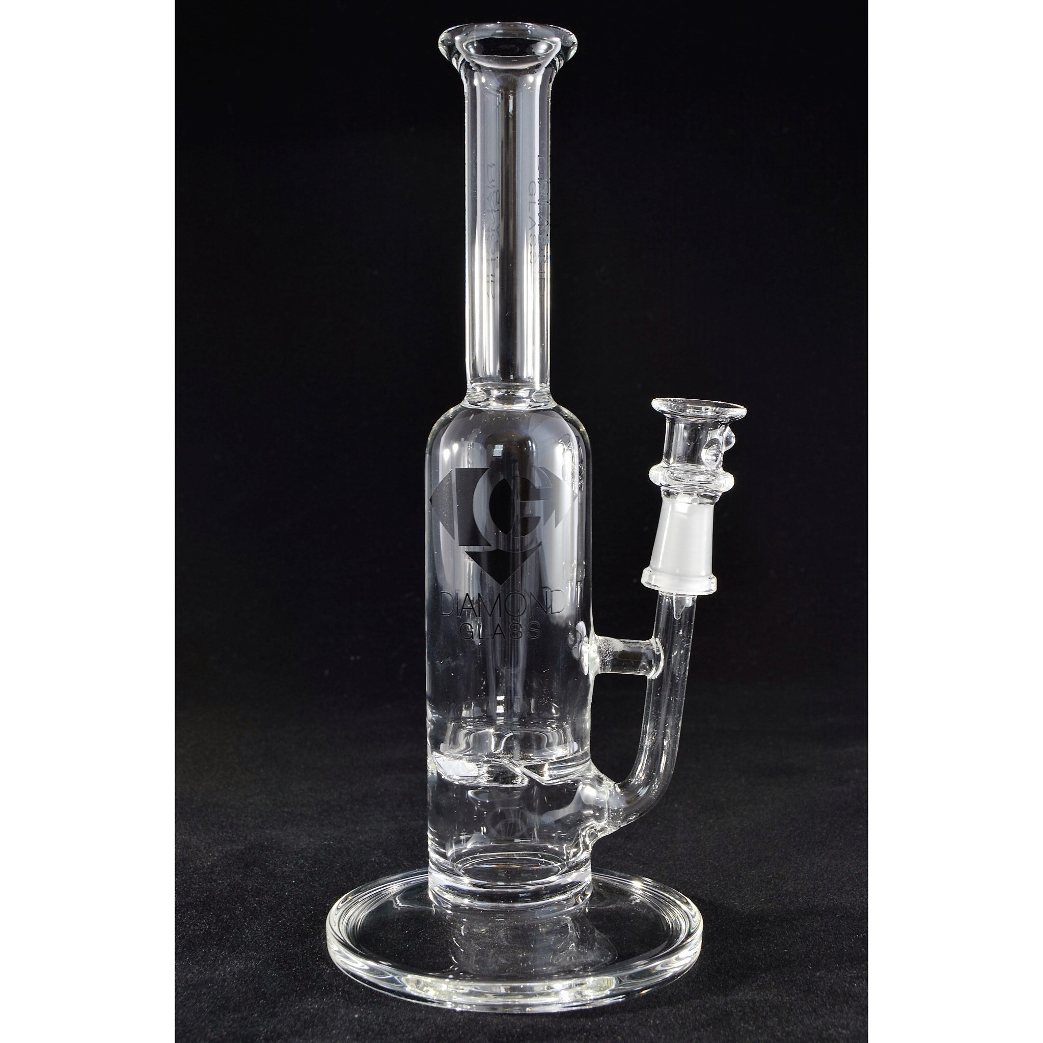 Mini Bong with Perc by Diamond — Badass Glass