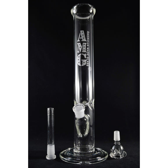 High Quality Water Glass Beaker Bong Pipe for Smoking, #AMS24 (8.6 inch)