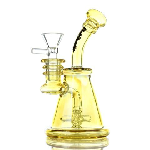 Hoss 12 Tall 7mm Thick Mini Perc Bong – Mary Jane's Headquarters