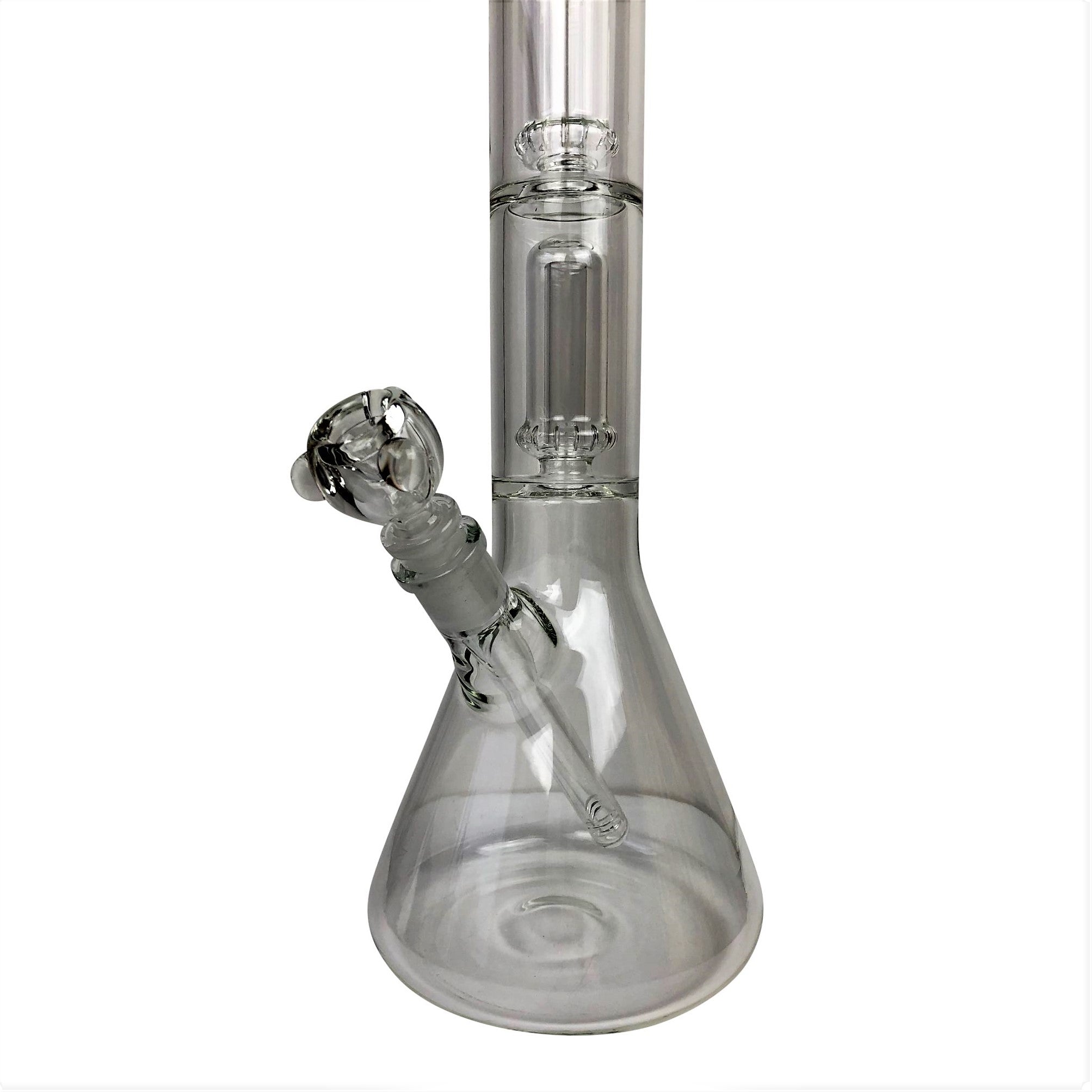 Amg Glass Massive 22 Inch Double Perc Glass Bong Water Pipe Glass City Pipes
