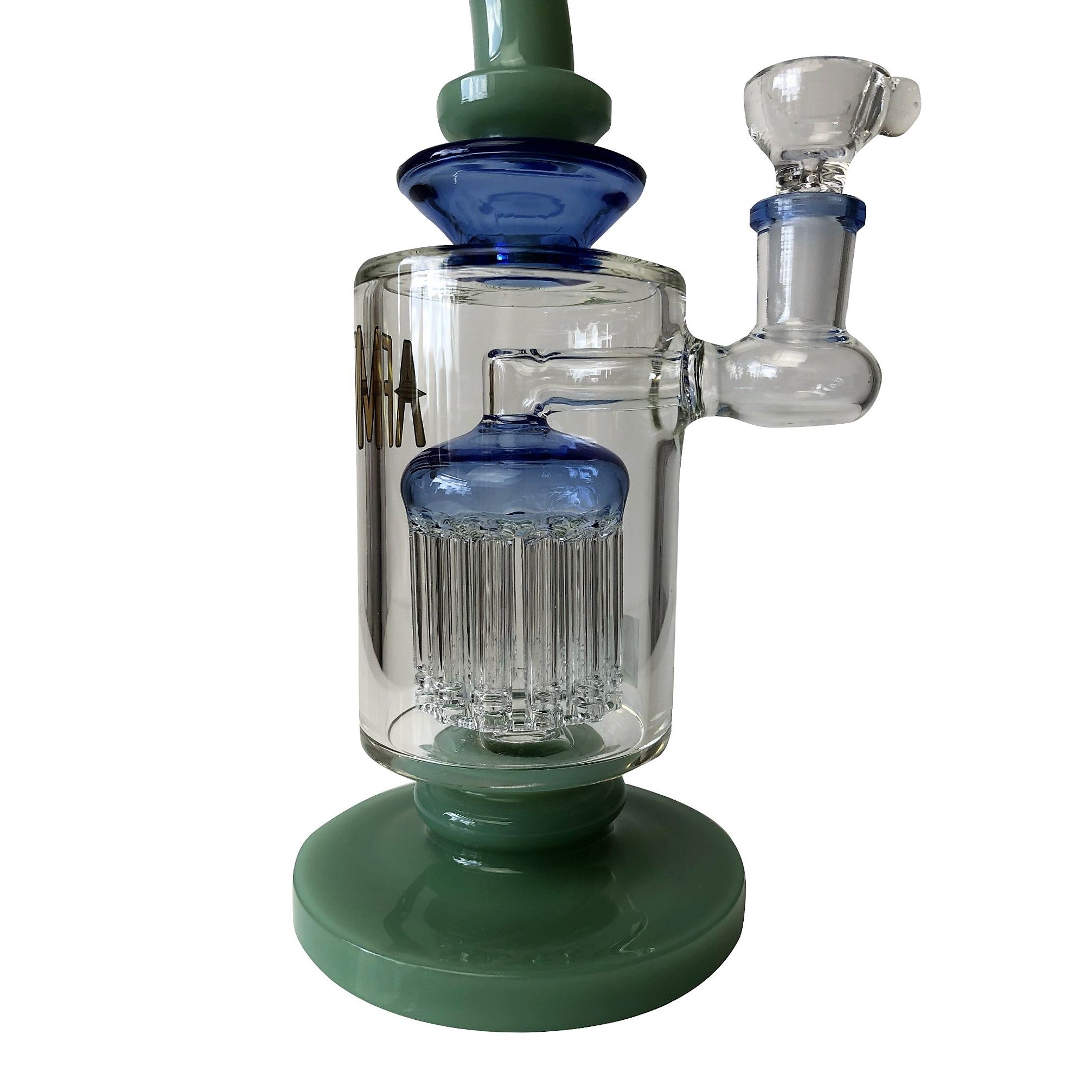 Hoss 12 Tall 7mm Thick Mini Perc Bong – Mary Jane's Headquarters